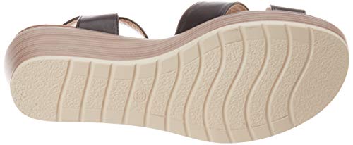 XTI 49865.0, Sandalias con Plataforma para Mujer, Negro (Negro Negro), 37 EU