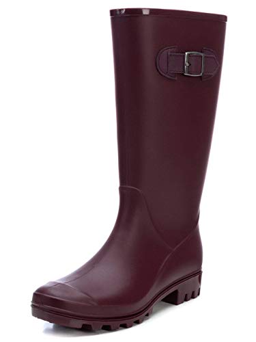 XTI - Bota para Mujer - - - Color Burdeos - Talla 40