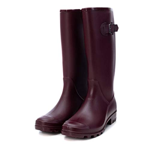 XTI - Bota para Mujer - - - Color Burdeos - Talla 40