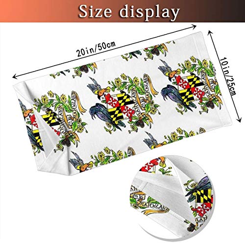 XXUU My Maryland Baltimore Oriole Mascarilla Facial Bandanas Bufanda Calentador de Cuello Diadema para Polvo Aire Libre Deportes Polvo Sol, Protección contra el frío