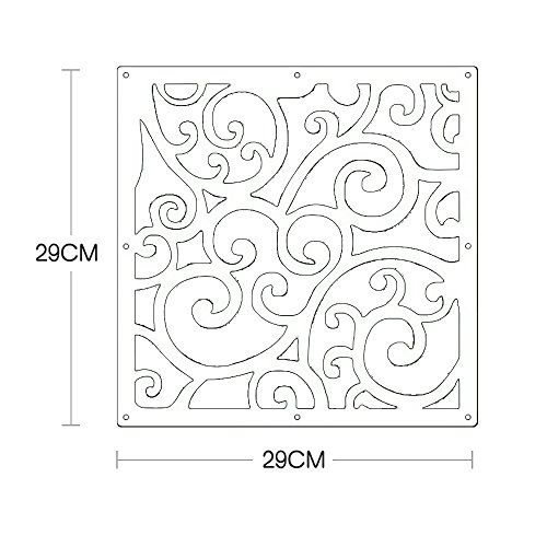 Y-Step - 12 separadores de Pantalla para Colgar en el hogar, Hotel, Oficina, Bar