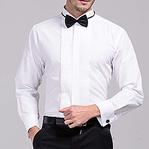 YADOCA 6 Piezas Cobre Joyero Gemelos Camisa Hombre Traje Clasicos Caballero para Boda Negocio Caja Regalo