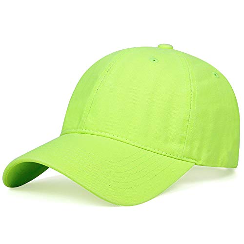 Yangll Moda Algodón Hip-Hop Sombrero Ajustable Color Sólido Macaron Papá Sombreros Gorras Hombres Damas Sombra Al Aire Libre Sombrero para El Sol Sombreros