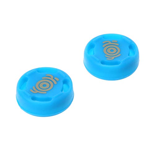 Yangonin 1 par analógico joystick pulgar Grips tapa, silicona Joy Con controlador palos NS interruptor para compatible