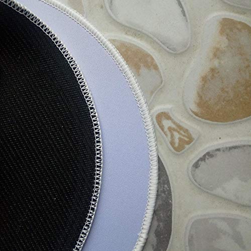 Yanteng Cojines de ratón del rectángulo para el Ordenador portátil, Caucho del resbalón de Mousepad del Gato del Leopardo