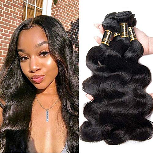 Yavida Extensiones de Cabello Natural 8A Extensiones de Pelo Ondulado Natural Pelo Humano Natural Brasileño 300g Colore Naturale 10 12 14 Pollici