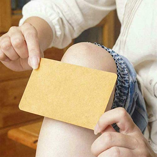 YDKJ Linfático Detox Curación Jengibre Patch, para Aliviar El Cuello, El Abdomen, Cara, Rodillas, Pies, Espalda, Hombros, Cintura, Aliviar El Dolor Y Mejorar El Sueño,100 Pieces