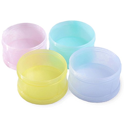 YeahiBaby Dispensadores de leche en polvo para viajes de campamento