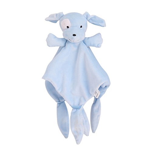 YeahiBaby Doudou Manta de Seguridad para Bebés Mantitas de Arrullo Peluche Animal Felpa Perro