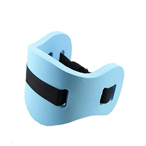 YFJLOVE Junta del Anillo del Flotador de natación Junta colchón de Espuma Ajustable Volver Natación Estudiante Adulto Niños de Herramientas con cinturón de la Cintura (Color : Blue 2pcs)