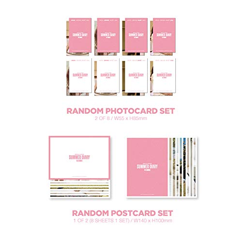 YG Entertainment Idol Goods Fan Products YG Select Official 2019 - Agenda de verano, color rosa