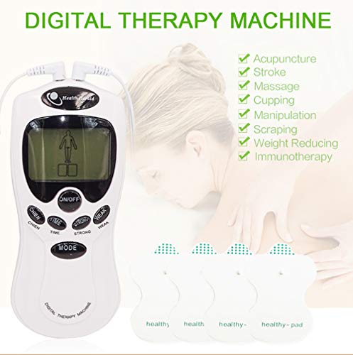YHML Máquina de Terapia Digital con Masaje Corporal Muscular acupuntura 8 Partes Espalda Cuello y pie Cuidado piernas,aliviar rigidez del Hombro,parálisis nerviosa,Neuralgia,Dolor de Pantorrilla