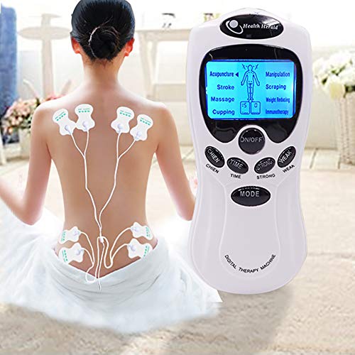 YHML Máquina de Terapia Digital con Masaje Corporal Muscular acupuntura 8 Partes Espalda Cuello y pie Cuidado piernas,aliviar rigidez del Hombro,parálisis nerviosa,Neuralgia,Dolor de Pantorrilla