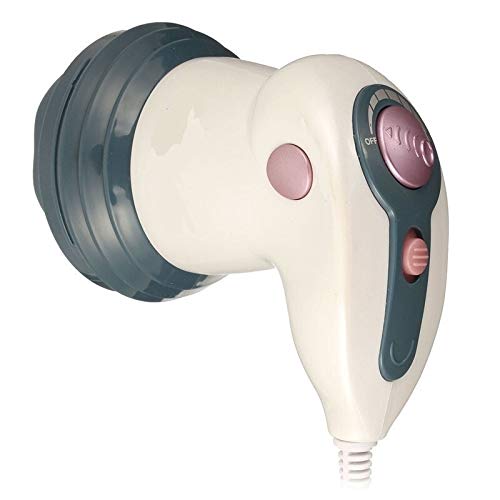 YIBANG-DZSW 4 en 1 Herramienta eléctrica del Cuerpo masajeador Anti Celulitis Que Adelgaza la máquina de la Belleza Salud de la Espalda Masaje de relajación Diseño fácil de Usar (Color : White)