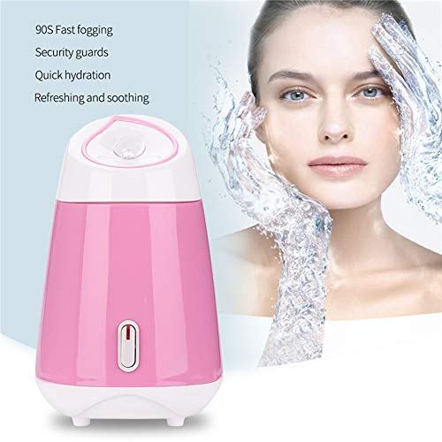 YILIAN Vaporizador Facial Nano Iónico Sauna Facial SPA Profesional Facial Vapor Térmico para Piel Hidratante, Limpieza Profunda de Poros