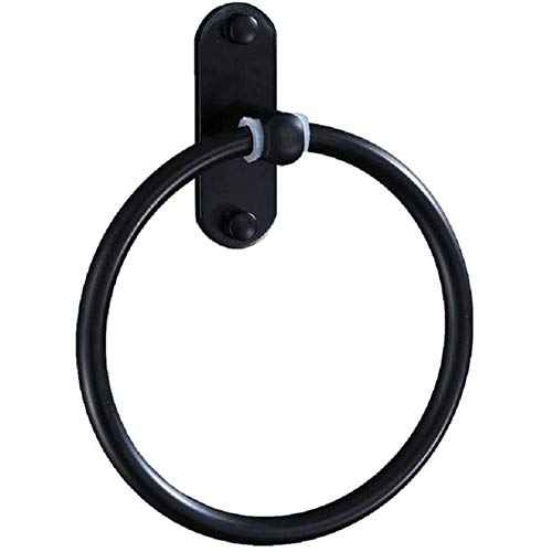 Yiyu Estante de Toalla sin perforación, bastidores de Toallas, la perforación Nunca más, Cuarto de baño toallero Sin perforación, Anillo de Toalla, bastidores de Toallas Adhesivo, toalleros x