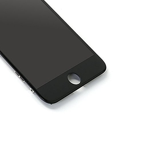 Yodoit para Pantalla iPhone 6 Plus Negro, Conjunto de Pantalla LCD y digitalizador Reemplazo de la Pantalla táctil de Vidrio con Marco + Kit de Herramientas de reparación (5,5 Pulgadas)