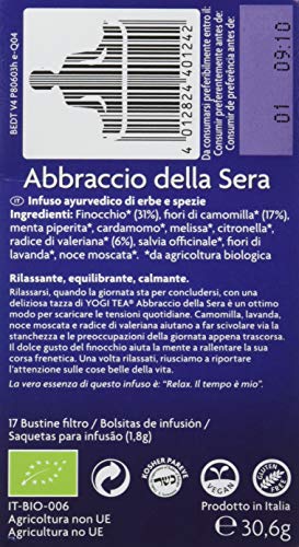 Yogi Tea Infusión de Hierbas Good Night - 17 bolsitas