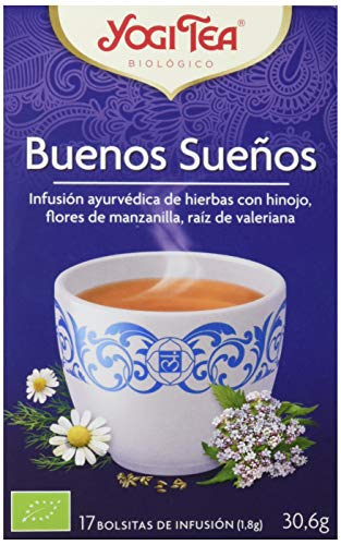 Yogi Tea Infusión de Hierbas Good Night - 17 bolsitas