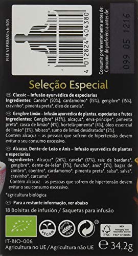 Yogi Tea Original Seleccion Ayurvedica, Bolsitas 70 g