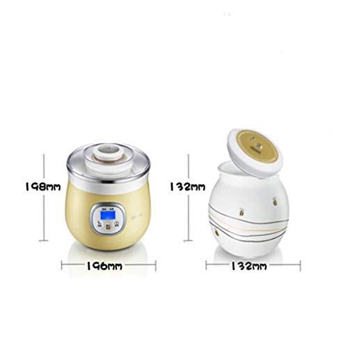 Yogurtera [para Hacer Yogur/Vino/Kimchi/natto Casero, Etc,20 W] Fermentación A Una Temperatura Constante De 360 ​​Grados