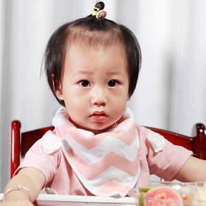 Yoofoss Baberos Bandana Bebé, Baberos Absorbente y Suave de Algodón Orgánico Baberos Bebé Recien Nacidos y Niños Entre 1-3 Años (Chicas)