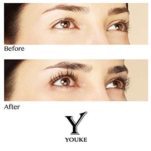 YOUKE wimpern Crecimiento Serum [3ml] – Pestañas Serum Mejora Crecimiento de Serum para Gruesos y vollere Ojos wimpern Todos los Naturales pestañas Tratamiento para Plomo de Pesca y Infusión