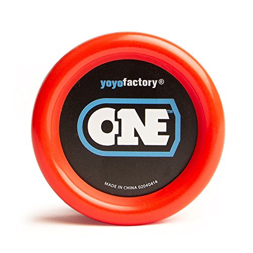YoyoFactory One Yo-yo - Rojo (De Principiante a Profesional, Cuerda e Instrucciones Incluidas)
