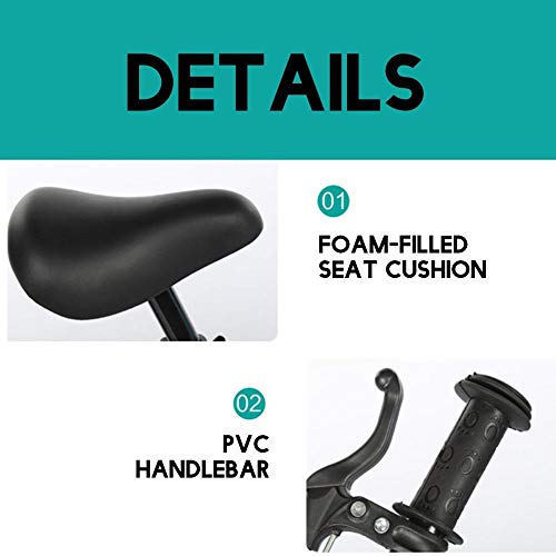 YSCYLY Balance De Bicicletas,Sin Pedal para 2-8 años con Freno ,For La ConduccióN Segura Juguetes For NiñOs De Balanc