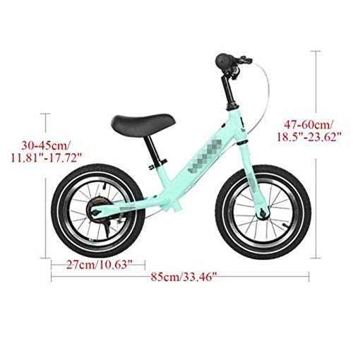 YSCYLY Balance De Bicicletas,Sin Pedal para 2-8 años con Freno ,For La ConduccióN Segura Juguetes For NiñOs De Balanc