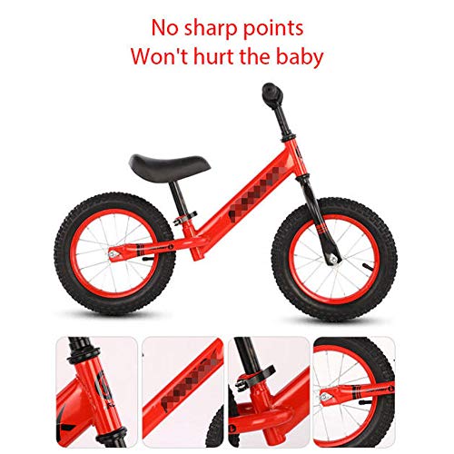 YSCYLY Bebé Bicicleta De Equilibrio,Vehículo de Equilibrio de 14 Pulgadas,For La ConduccióN Segura Juguetes For NiñOs De Balanc