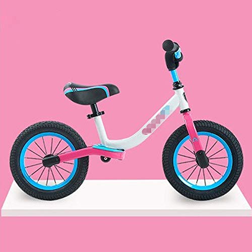 YSCYLY Bicicleta Sin Pedales,Bicicleta Infantil Deslizante de Juguete Ajustable para niños de 12 Pulgadas,For La ConduccióN Segura Juguetes For NiñOs De Balanc