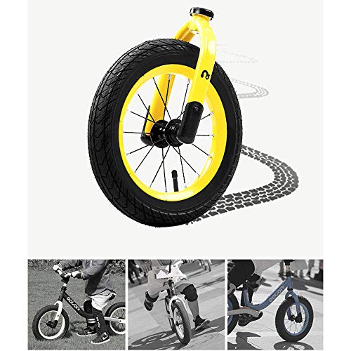 YSCYLY Bicicleta Sin Pedales,Bicicleta Infantil Deslizante de Juguete Ajustable para niños de 12 Pulgadas,For La ConduccióN Segura Juguetes For NiñOs De Balanc