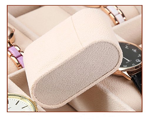 Yuanyuanliu Patrón De Cocodrilo 6 Caja De Almacenamiento De Reloj Caja De Exhibición De Joyería Caja De Reloj Pulsera Caja De Joyería (Color : Red)