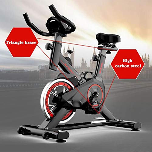 YUESFZ Bicicletas estáticas Spinning Máquina De Correr Elíptica Pérdida De Peso del Hogar Negro Paso A Paso Salón Silencioso Bicicleta Deportiva Equipo De Gimnasio De Interior