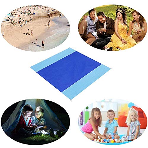 YUHT Cojín Inflable Colchonetas de Playa al Aire Libre Mantas de Viaje Impermeables Portátil Espesar Plegable Impermeable y Humedad Mantas de Camping Adecuado para T