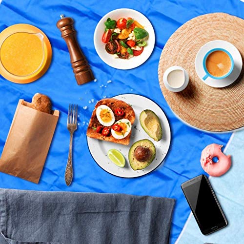 YUHT Cojín Inflable Colchonetas de Playa al Aire Libre Mantas de Viaje Impermeables Portátil Espesar Plegable Impermeable y Humedad Mantas de Camping Adecuado para T