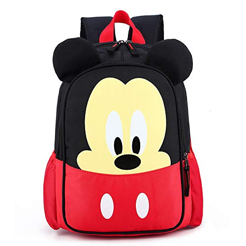 YUIOP Mochila De Dibujos Animados Lindo Niños Mochila Bebé Jardín De Infantes Mochila Mickey Niños Mochila Escolar