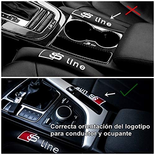 Yukamotor Almohadilla De Relleno Asiento Coche Accesorio Interior 2 Unidades (For BMW)