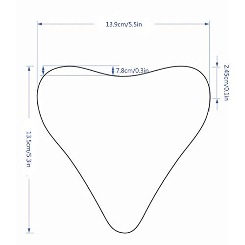 Yunt Chest Pads, 10pcs Silicone Anti Wrinkle Chest Pad para Arrugas en el Pecho, prevención de Arrugas