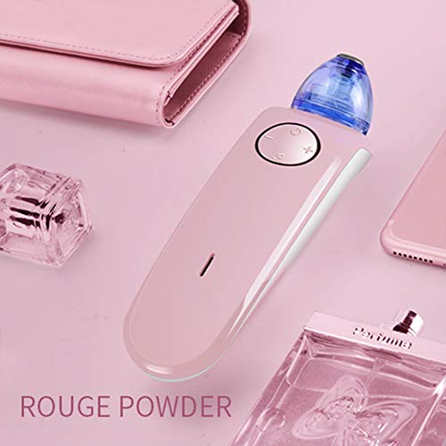 YUXINCAI 2 En 1 Aspirador Nasal Eléctrico Portátil, para Adultos a Puntos Negros, con Carga USB, Pantalla LCD con 7 Niveles De Succión, 5 Tamaños, Puntas De Silicona para Recién Nacidos Y Adultos