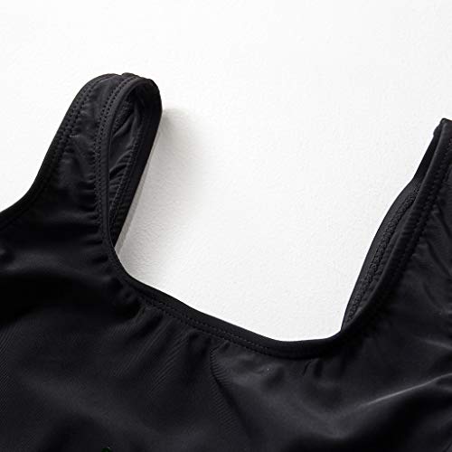 YWLINK Traje De BañO De Verano Mono Sin Mangas para NiñA Mezcla De AlgodóN BañAdor con Estampado De PiñA Un Traje De BañO Bikini Protector Solar De Playa Ropa De NatacióN Transpirable Casual