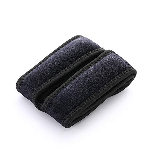 Ywzhushengmaoyi Rodilleras, Baloncesto, Baloncesto, sentadilla, Hombres y Mujeres, Gimnasio, menisco, protección, Rodilla, Bilateral, Sacra, cinturón, protección, (Color : Black)