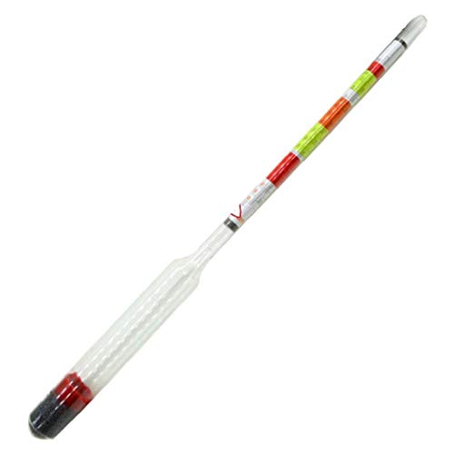 YZLSM Triple Escala de hidrómetro para la elaboración de Cerveza casera Triplescale probador de cervecería Suministros y Home Brew Vino Que Hace el Equipo para la Cerveza y el Vino Hacer Suministro