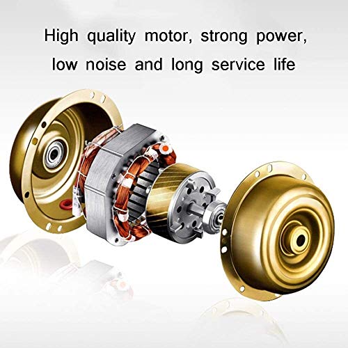 YZPFSD De Pared Ventilador de Pared HAAP Pulgadas monofásico FAN-18 montado de circulación Comercial, Izquierda y Derecha Swing de ventilación del Ventilador Comercial de hogar/Oficina - Negro