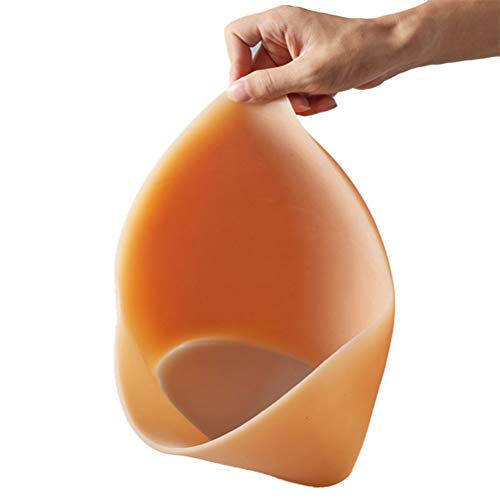 YZZ Silicona Falsa Integrada del Vientre Falso Sustituto del Actor Sustituto Embarazada S-2XL Vientre Falso De Gran Tamaño,Flesh,L