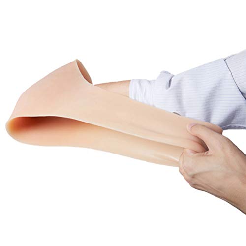 YZZ Silicona Falsa Integrada del Vientre Falso Sustituto del Actor Sustituto Embarazada S-2XL Vientre Falso De Gran Tamaño,Flesh,L