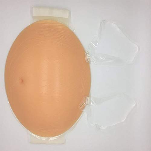 YZZ Silicona Falso Vientre Falso Embarazo Foto Actor Apoyos Cerveza Barriga Simulación,A01