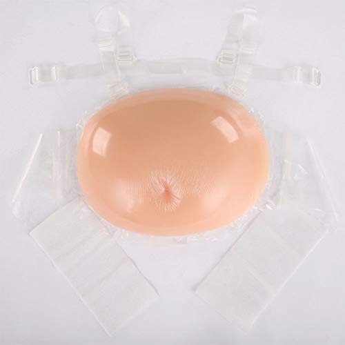 YZZ Tres En Uno De Silicona Falso Vientre Actor Realizando Falsos Accesorios De Rendimiento del Embarazo,Threeinone,S