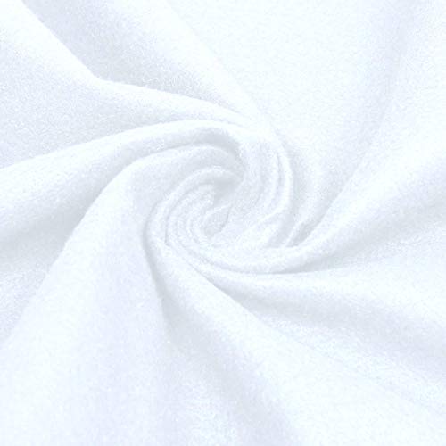 ZADAWERK® Entretela para patchwork termoadhesiva - 1x2 m - blanco